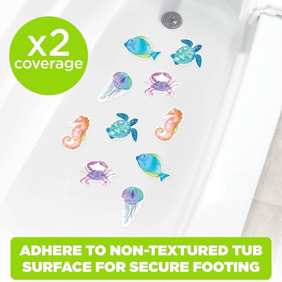 TUB & SHOWER APPLIQUES - 2 SETS of 10 - Picture 4 of 6